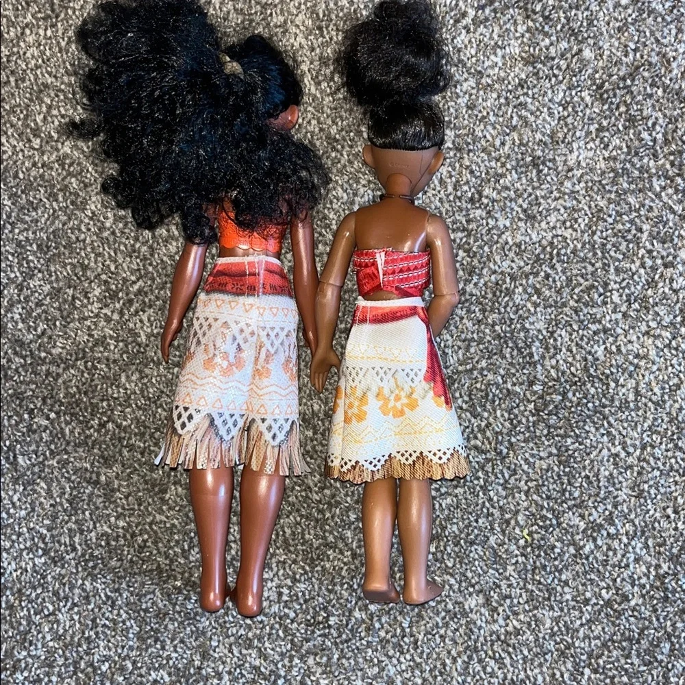 Disney Moana Doll Set of 5 Maui Figures